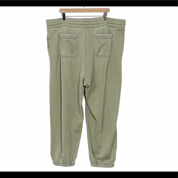 Anthro Camilla Light Olive Knit Joggers - Picture 5 of 5